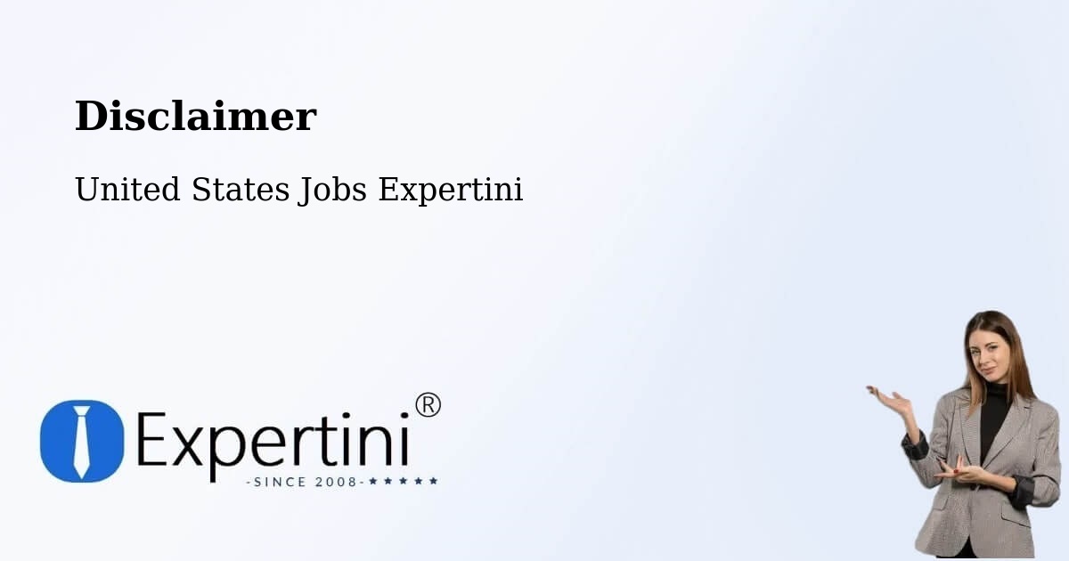 Disclaimer – Valley Falls - United States Jobs Expertini